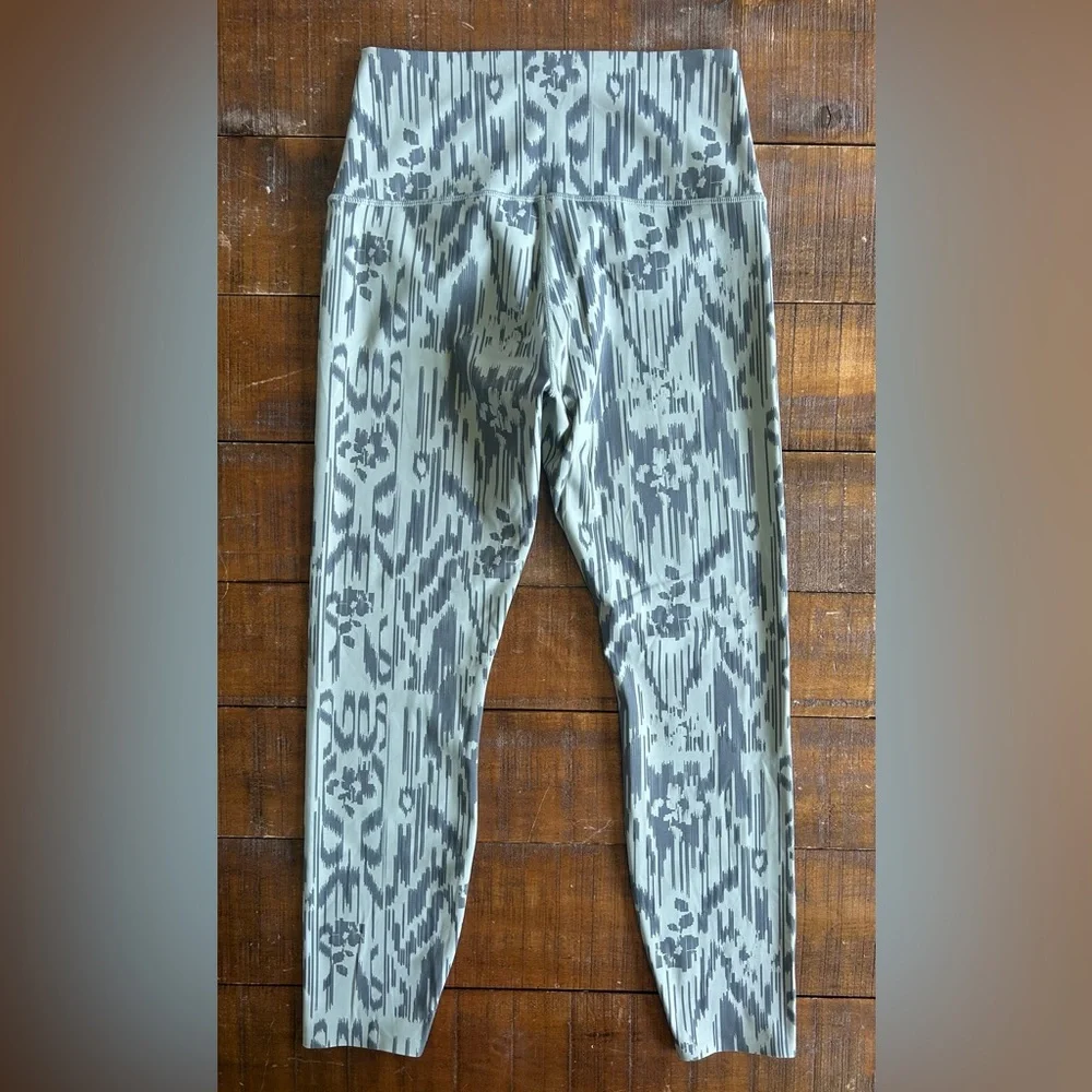 TAVI High Waist Full Length‎ Leggings Cactus Ikat Large